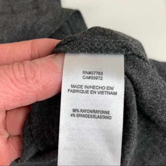 Laundry Shelli Segal I Long Sleeve I Grey - Picture 9 of 10